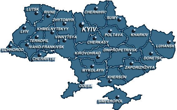 Map Ukraine